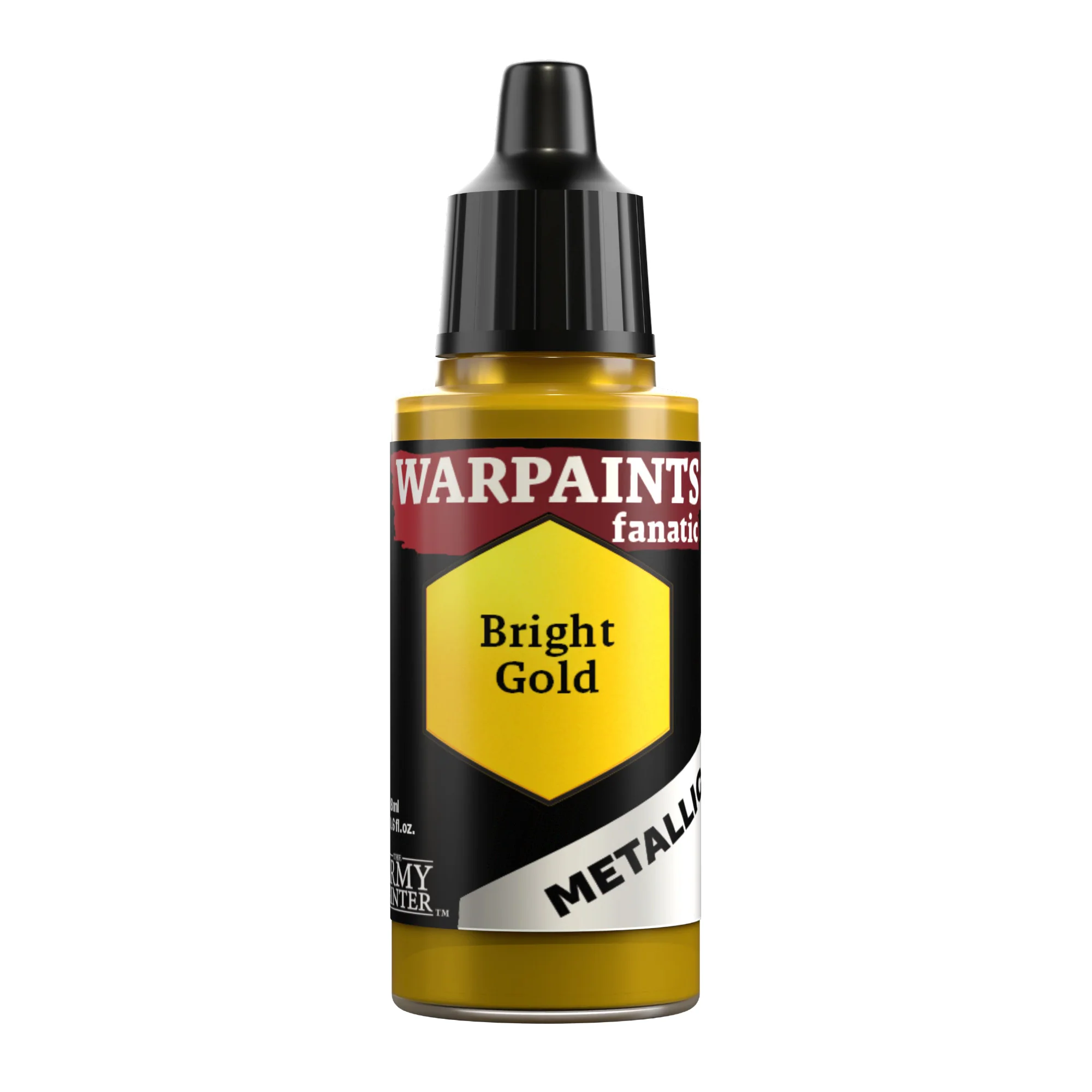 Army Painter Warpaints Fanatic Metallic, Bright Gold