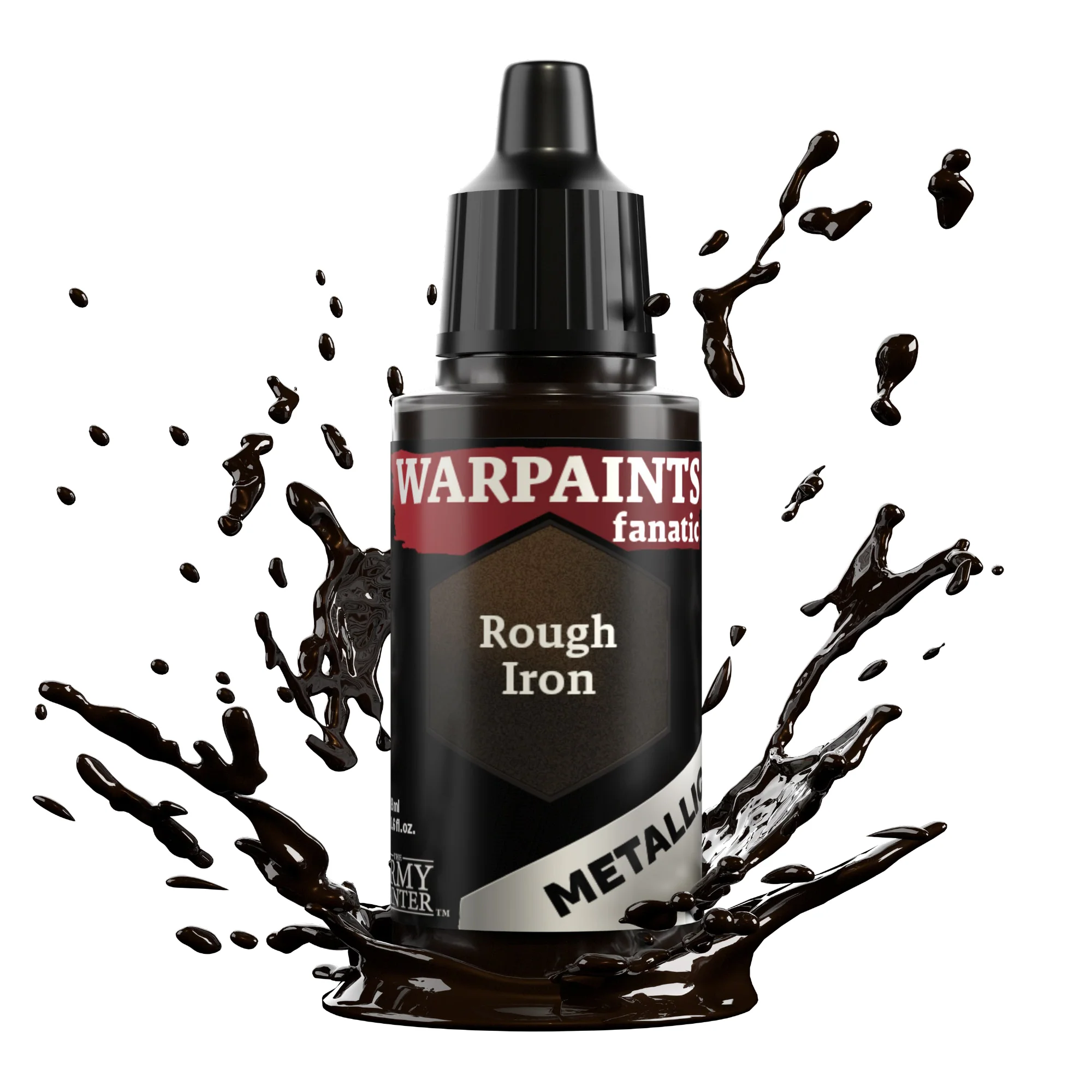 Army Painter Warpaints Fanatic Metallic, Rough Iron - Image 2