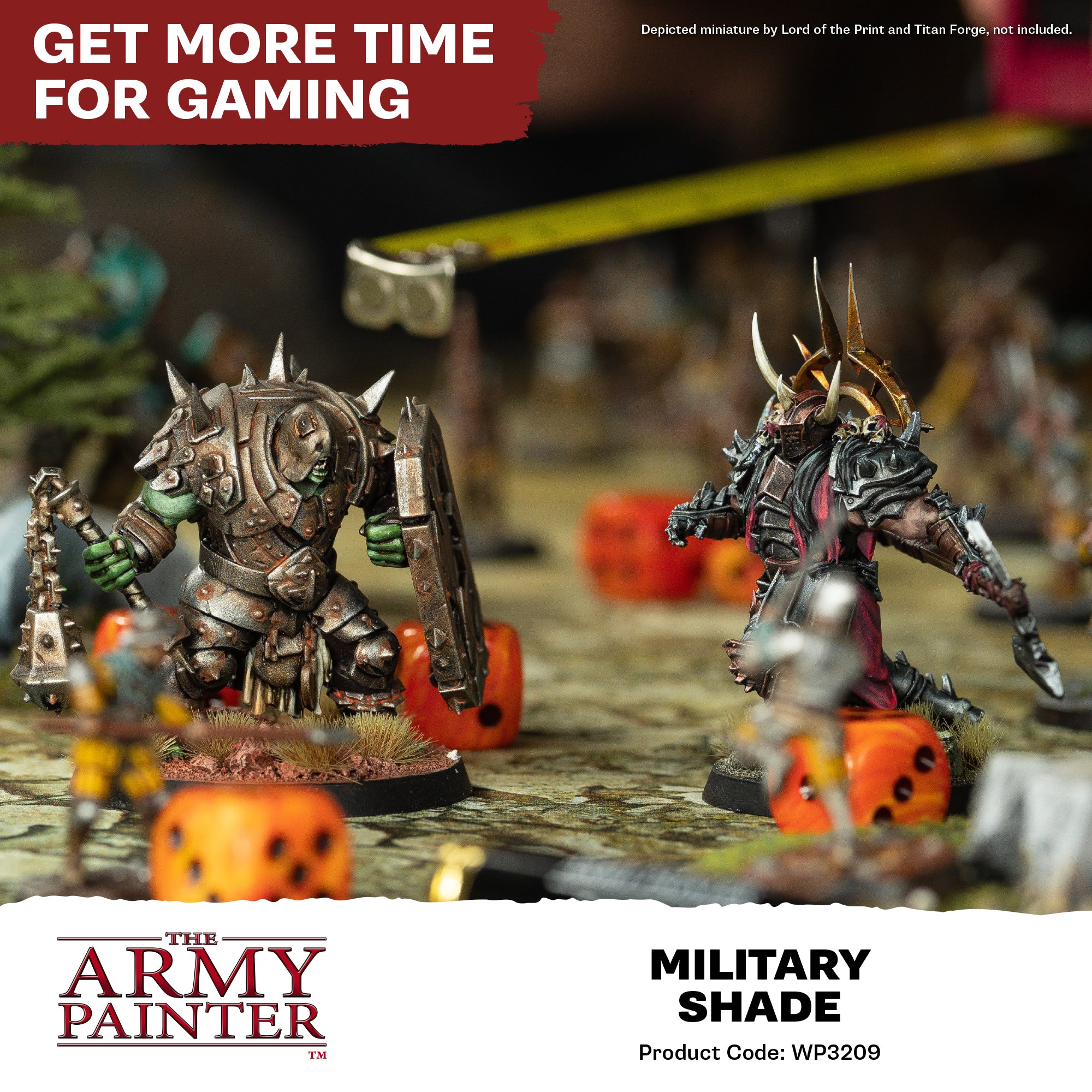 Army Painter Warpaints Fanatic Wash, Military Shade - Image 6