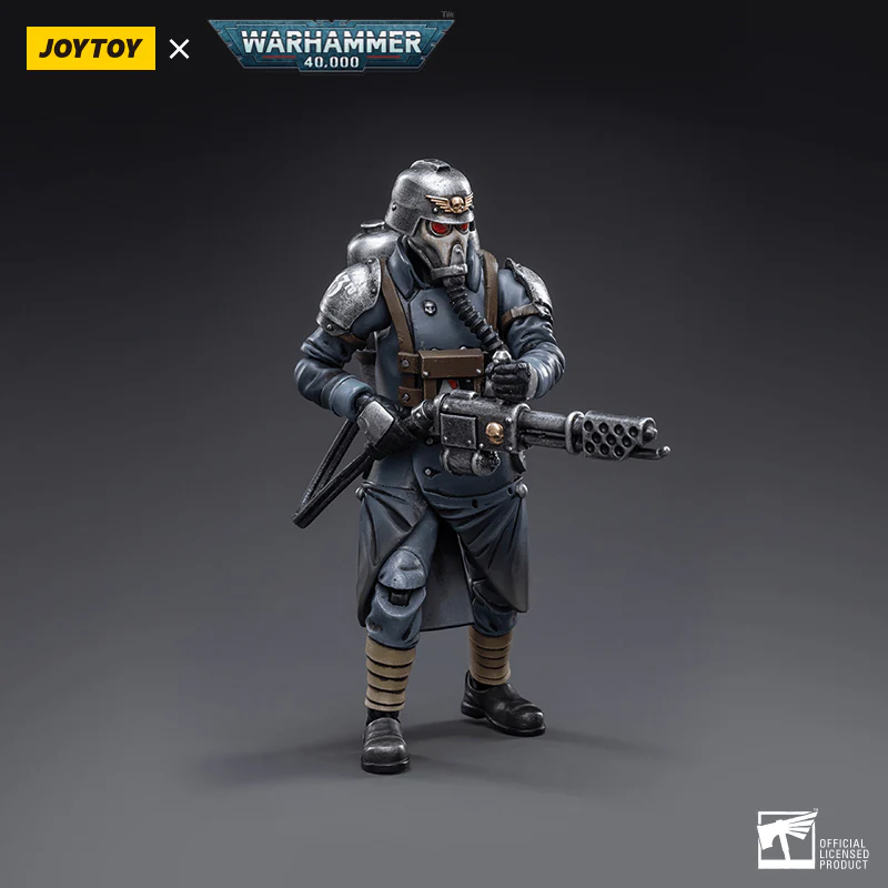 Astra Militarum Death Korps of Krieg Veteran Squad Guardsman with Flamer - Image 2