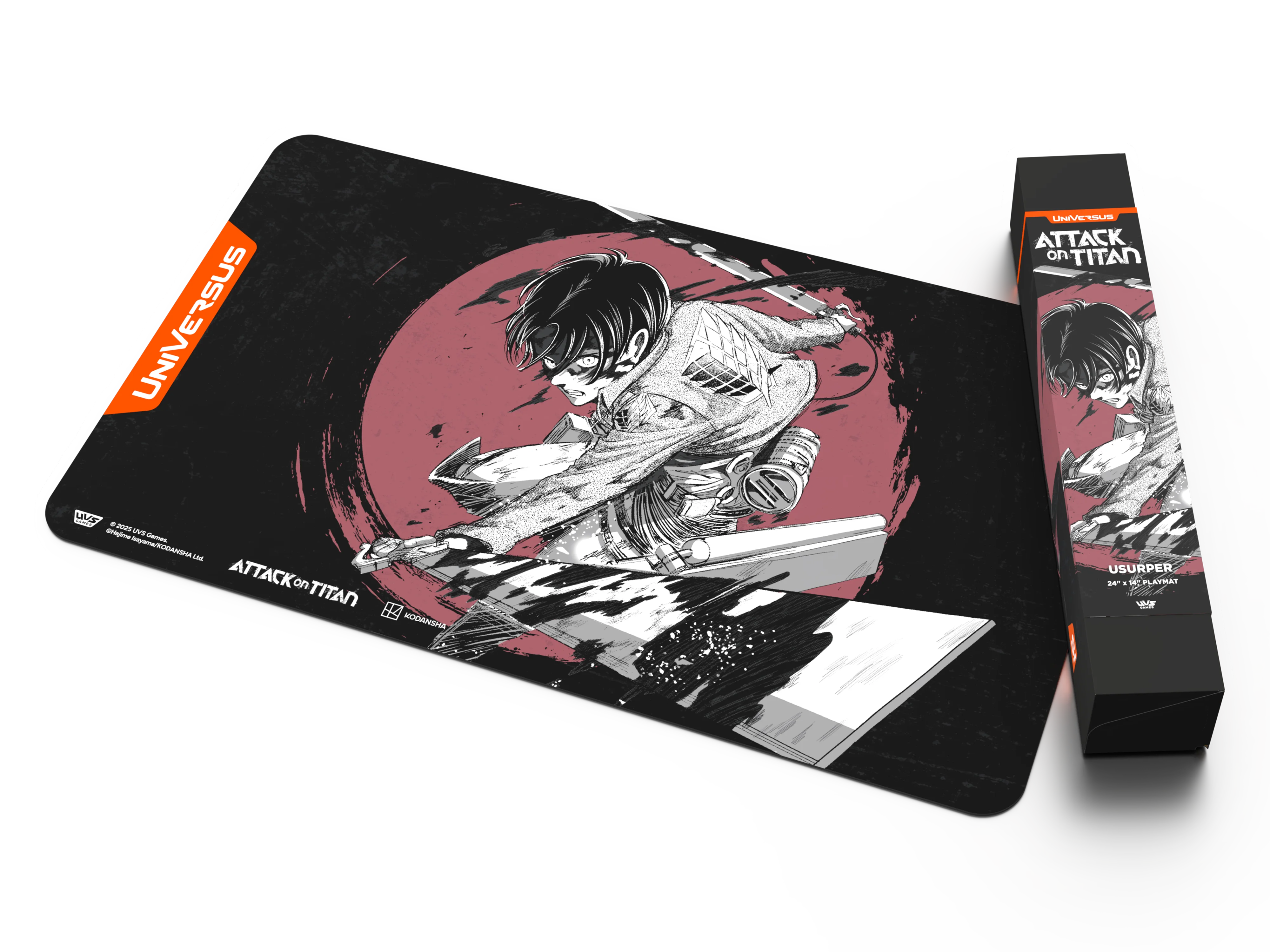 UniVersus CCG: Attack on Titan Apocalypse- Usurper (Erin Yeager) Playmat - Image 5