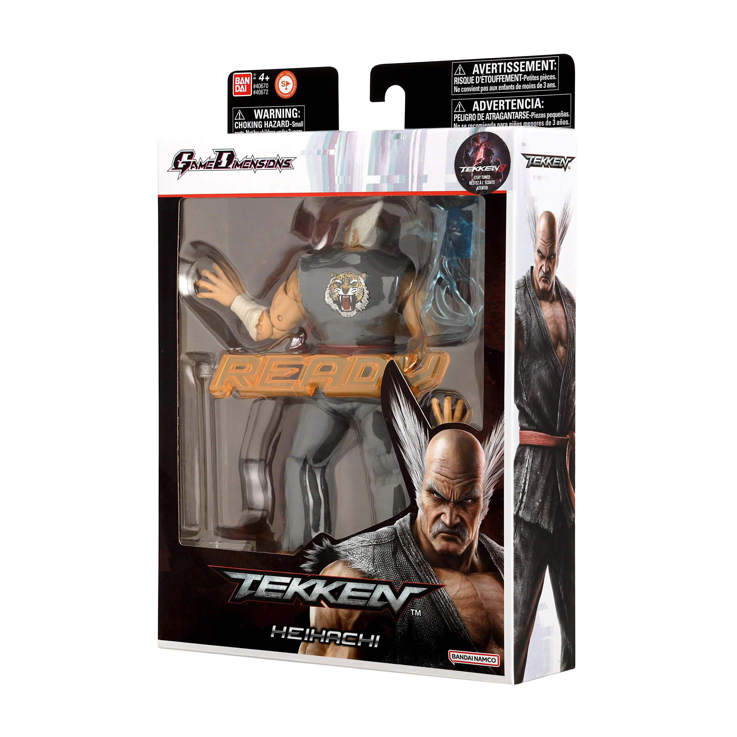 Bandai GameDimensions Tekken Action Figure -Heihachi Mishima- "Tekken 7" - Image 4