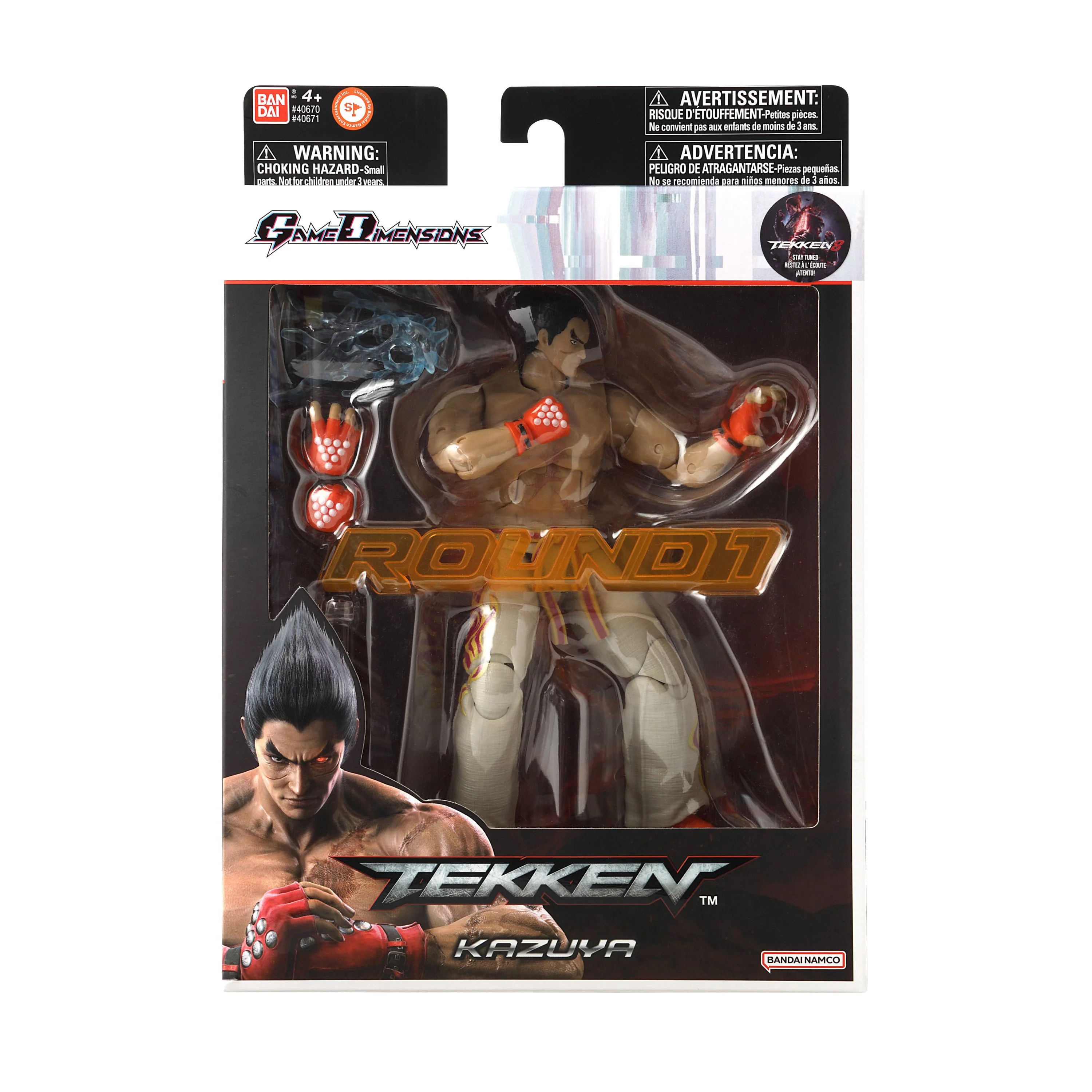 Bandai GameDimensions Tekken Action Figure -Kazuya Mishima- "Tekken 7" - Image 3