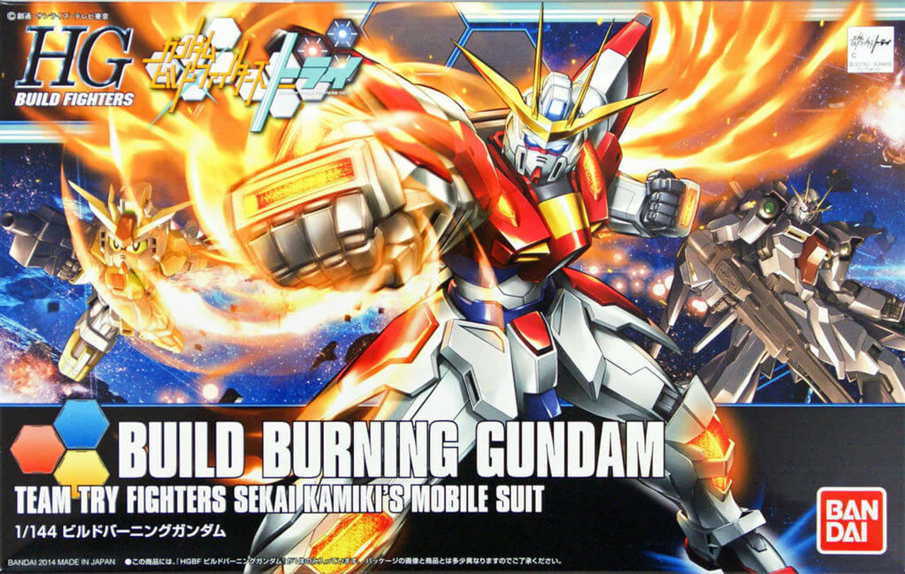 HGBF 1/144 Build Burning Gundam - Image 2
