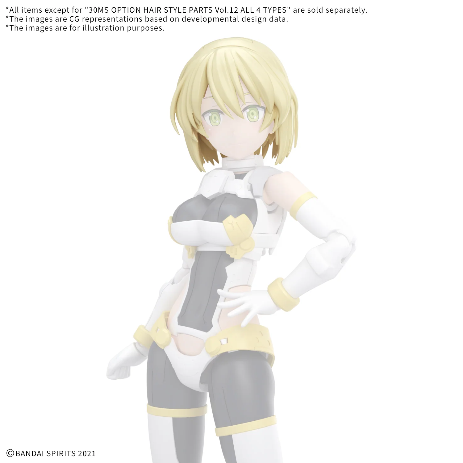 30MS OPTION HAIR STYLE PARTS Vol.12 ALL 4 TYPES - Image 6