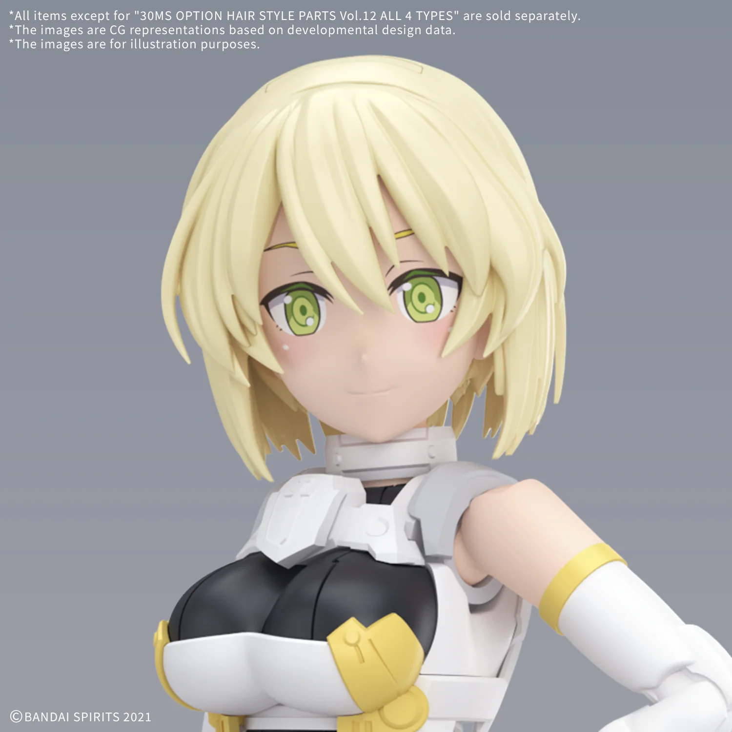 30MS OPTION HAIR STYLE PARTS Vol.12 ALL 4 TYPES - Image 8