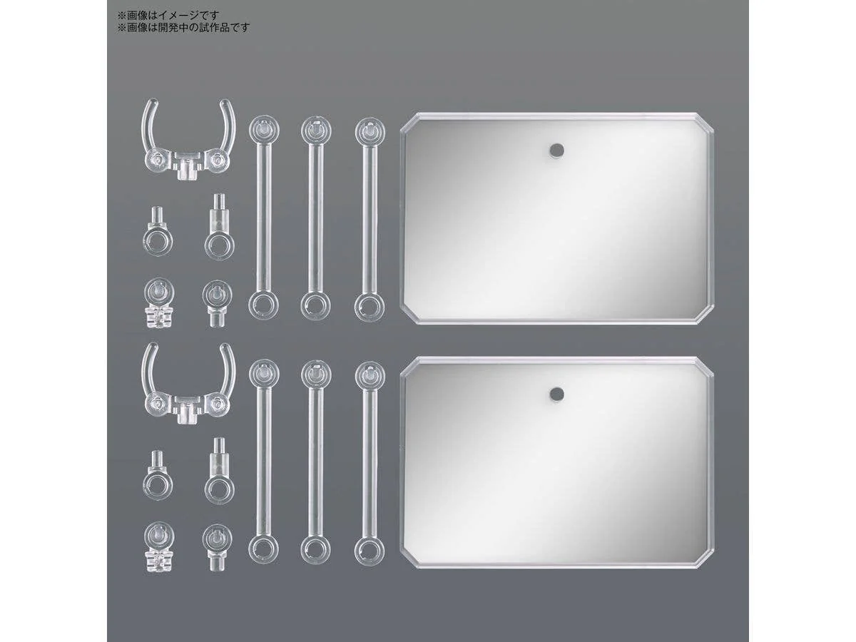 ACTION BASE 6 [CLEAR COLOR] MIRROR STICKERS SET - Image 3