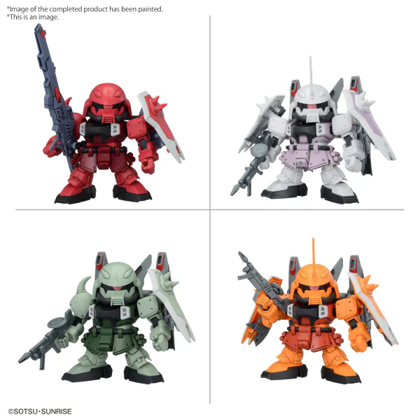 BB SENSHI ZGMF ZAKU SERIES SET - Image 6