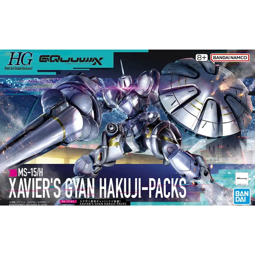 HG 1/144 XAVIER'S GYAN HAKUJI-PACKS - Image 13