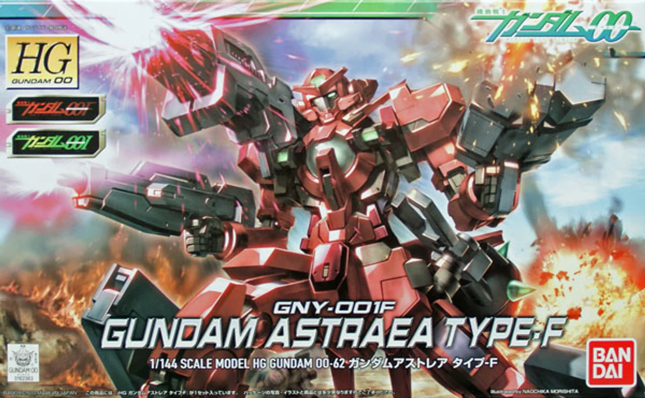 HG 1/144 #62 00 Gundam Astraea Type F - Image 2