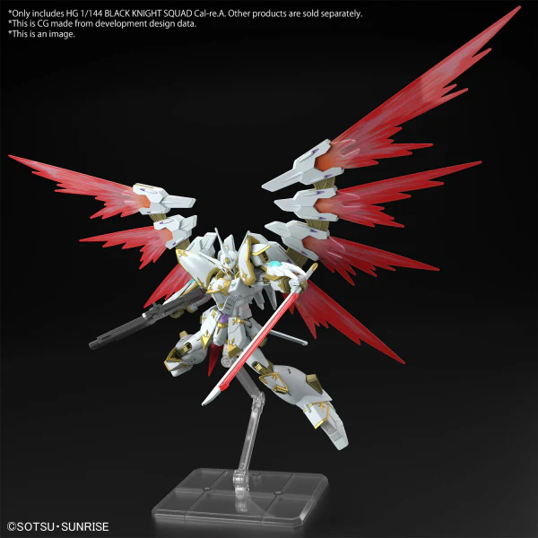 HG 1/144 BLACK KNIGHT SQUAD Cal-re.A - Image 8