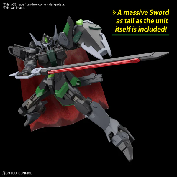 HG 1/144 BLACK KNIGHT SQUAD Rud-ro.A (GRIFFIN ARBALEST CUSTOM) - Image 14