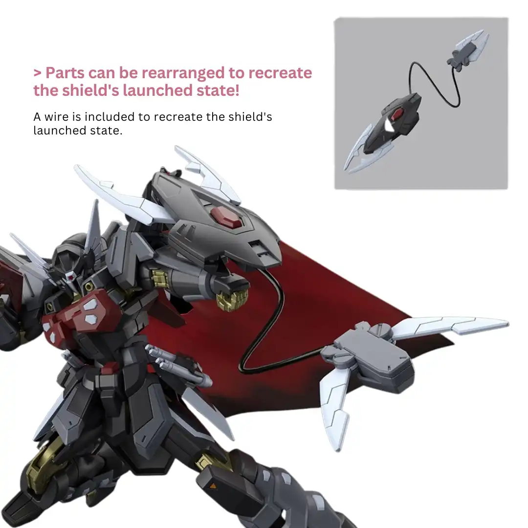 HG 1/144 BLACK KNIGHT SQUAD Shi-ve.A - Image 6