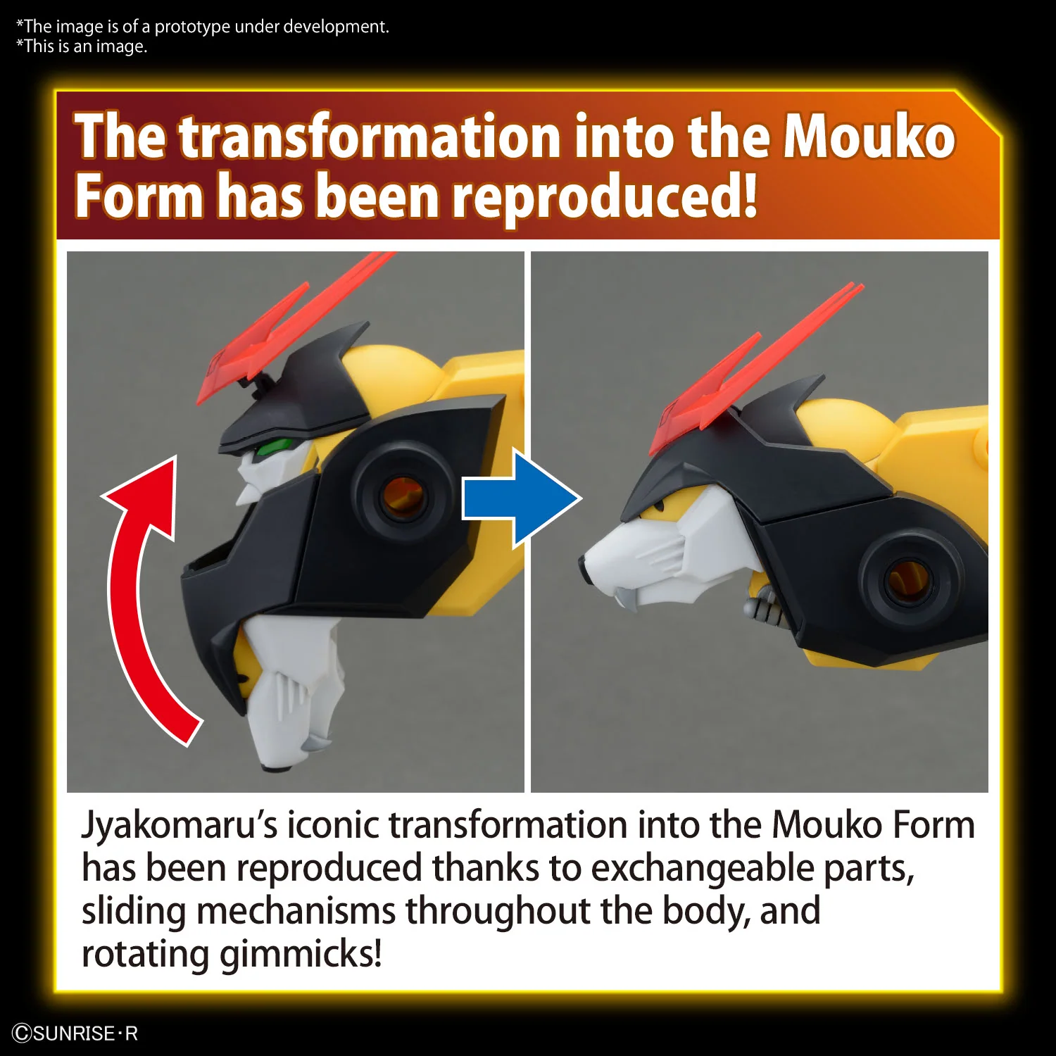 HG JYAKOMARU - Mashin Hero Wataru Model Kit - Image 15