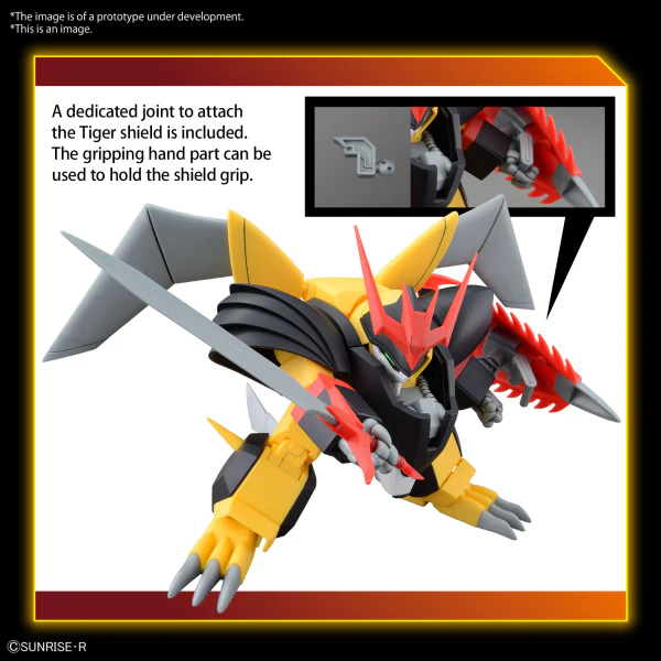 HG JYAKOMARU - Mashin Hero Wataru Model Kit - Image 28