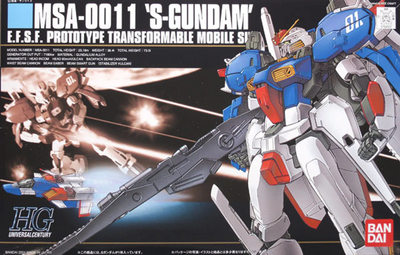 HGUC 1/144 #23 S-Gundam - Image 2
