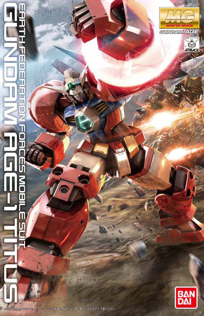 MG 1/100 Gundam AGE-1 Titus - Image 2