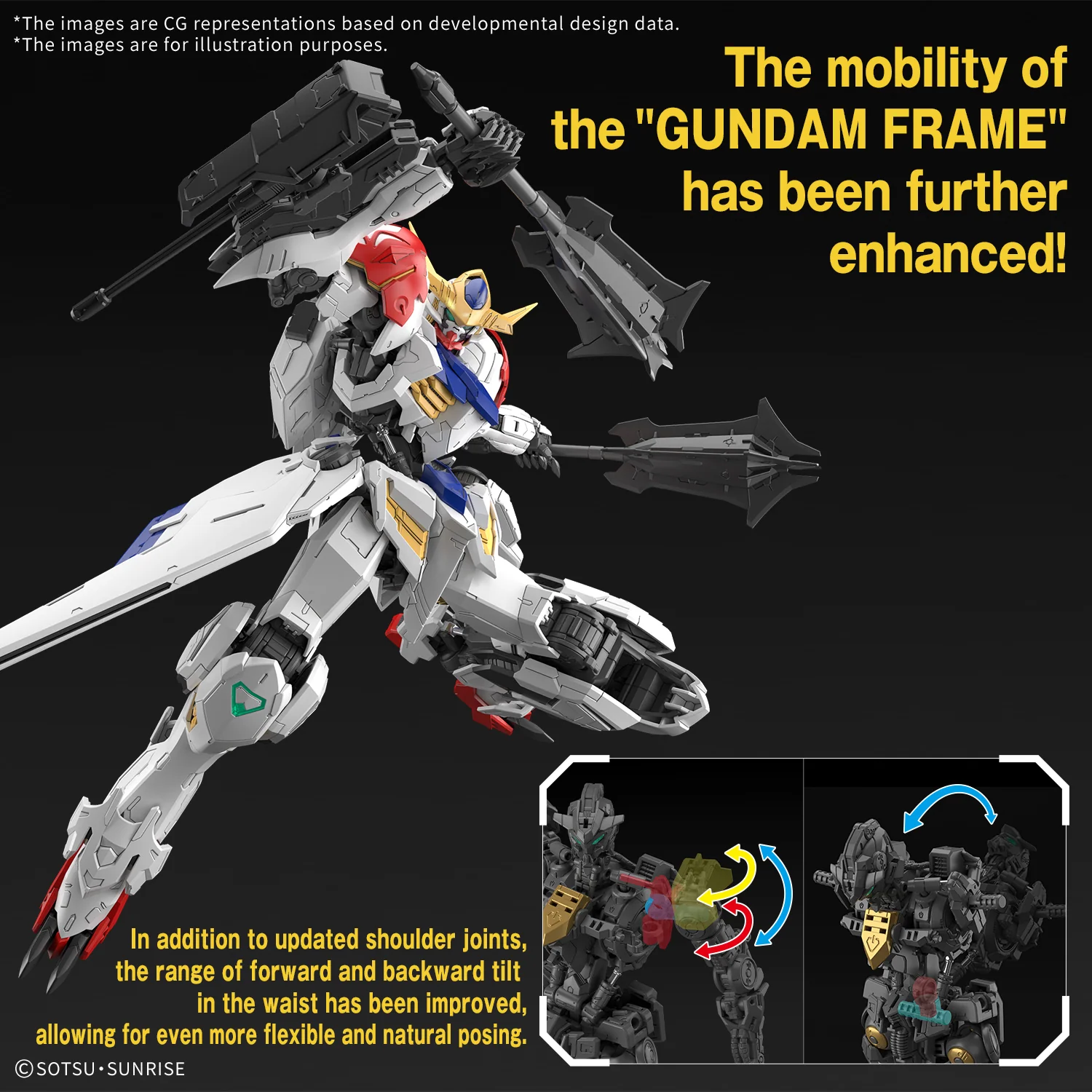 MG 1/100 GUNDAM BARBATOS LUPUS - Image 3