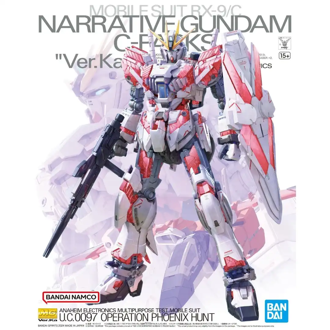 MG 1/100 NARRATIVE GUNDAM C-PACKS Ver.Ka - Image 14