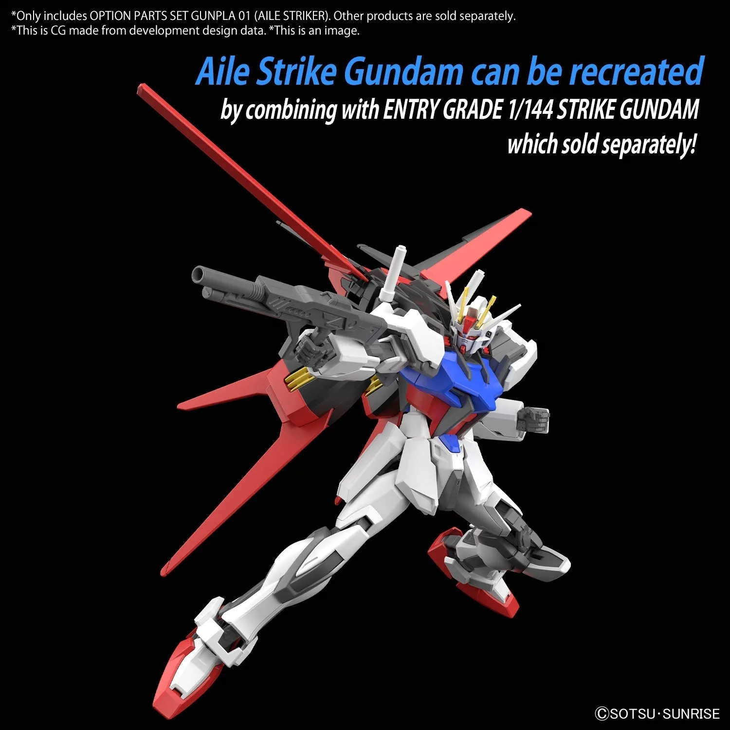 OPTION PARTS SET GUNPLA 01 (AILE STRIKER) - Image 3