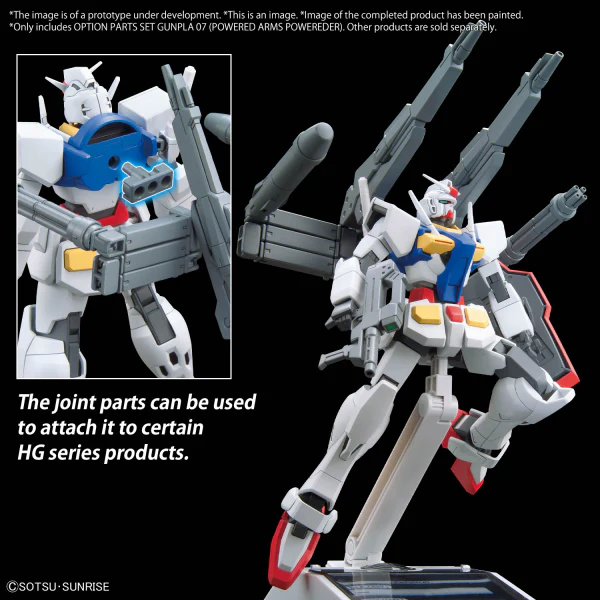 OPTION PARTS SET GUNPLA 07 (POWERED ARMS POWEREDER) - Image 5