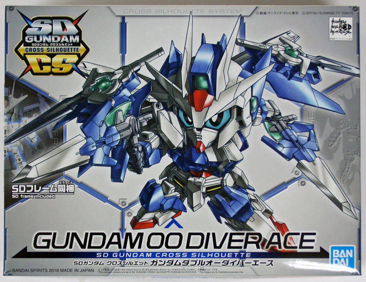 SD GUNDAM CROSS SILHOUETTE GUNDAM 00 DIVER ACE - Image 3