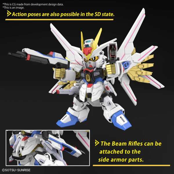 SD GUNDAM CROSS SILHOUETTE MIGHTY STRIKE FREEDOM GUNDAM - Image 6