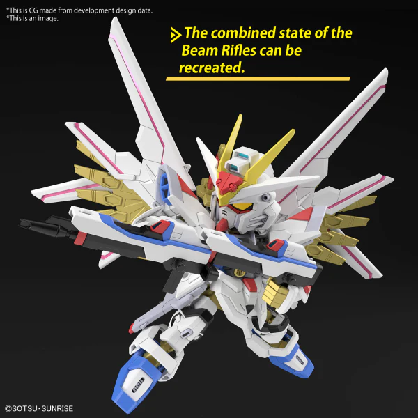 SD GUNDAM CROSS SILHOUETTE MIGHTY STRIKE FREEDOM GUNDAM - Image 7