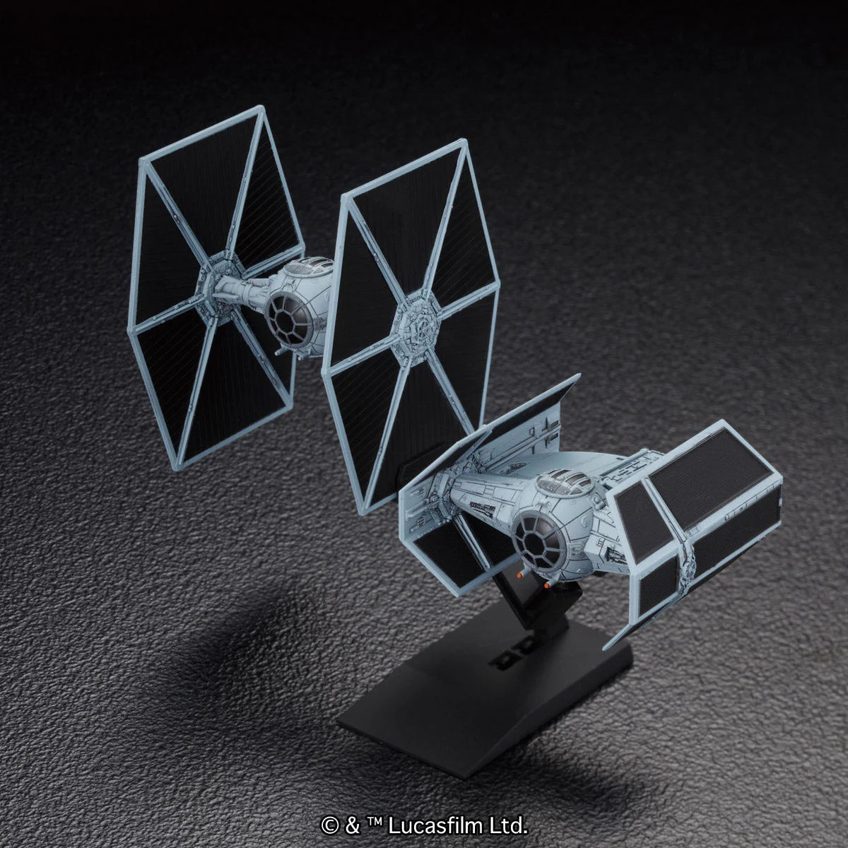 VEHICLE MODEL 007 TIE ADVANCED x 1 & FIGHTER SET - Image 3