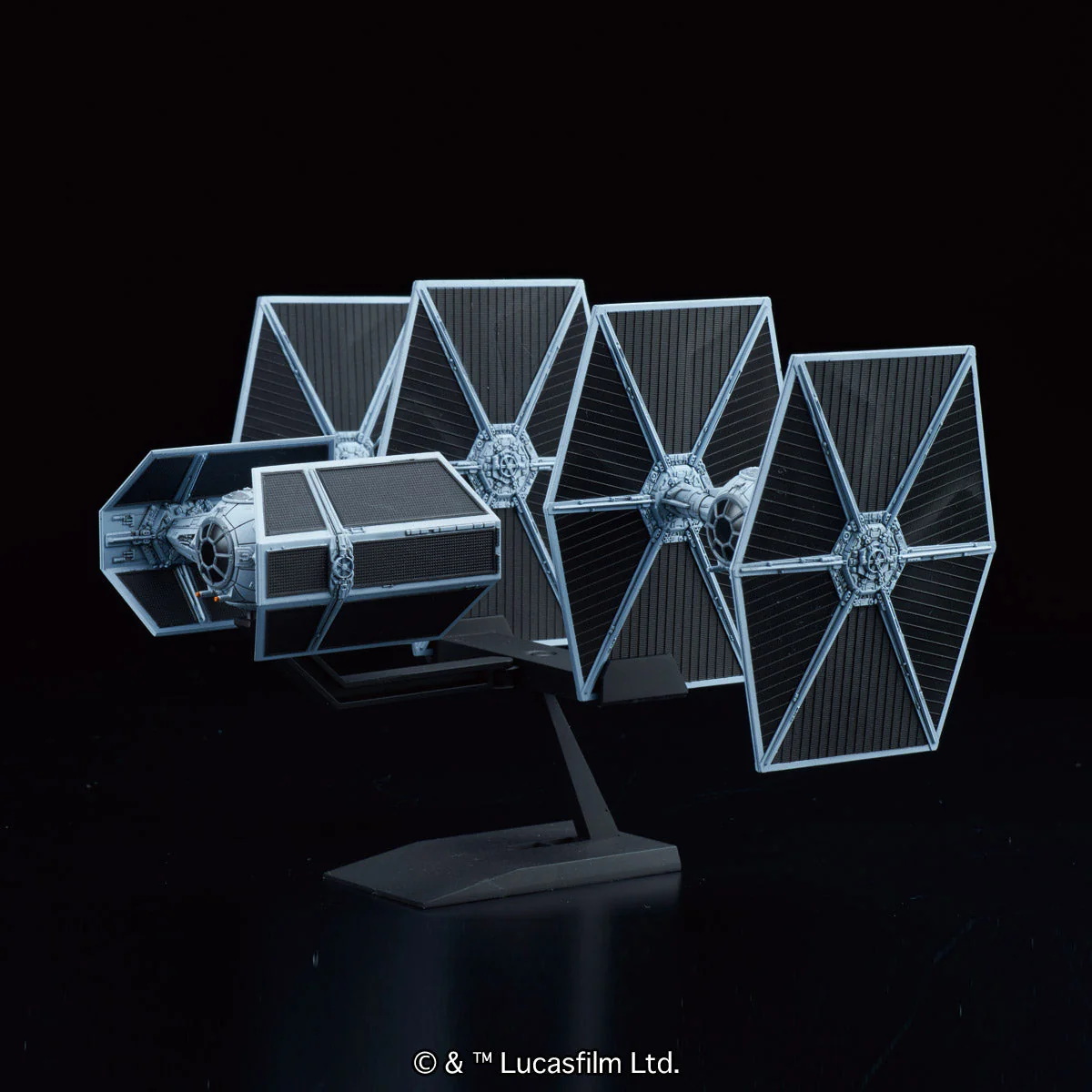 VEHICLE MODEL 007 TIE ADVANCED x 1 & FIGHTER SET - Image 5