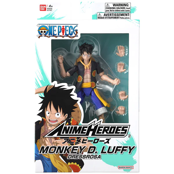 Monkey D. Luffy Dressrosa Version One Piece, BNTCA Anime Heroes - Image 7