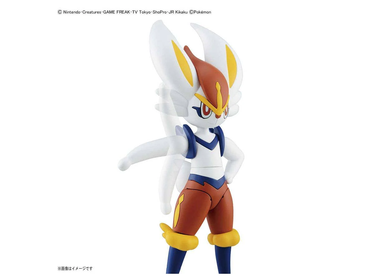 Bandai Pokemon Plamo Collection #50 Select Series Cinderace - Image 10
