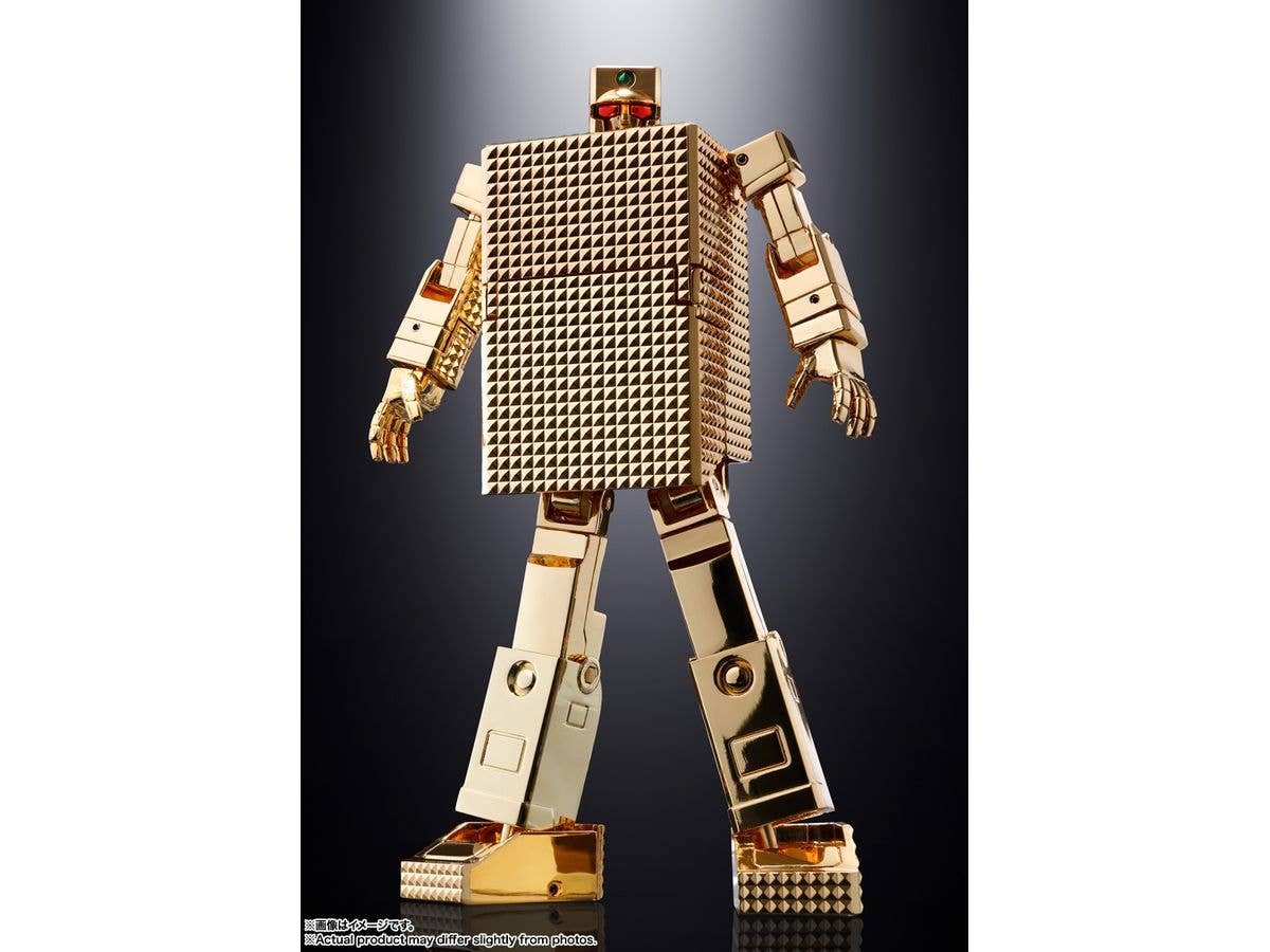 GX-32SP GOLD LIGHTAN THE GOLDEN WARRIOR CHOGOKIN 50th Ver. " GOLDLIGHTAN THE GOLDEN WARRIOR", TAMASHII NATIONS SOUL OF CHOGOKIN - Image 2