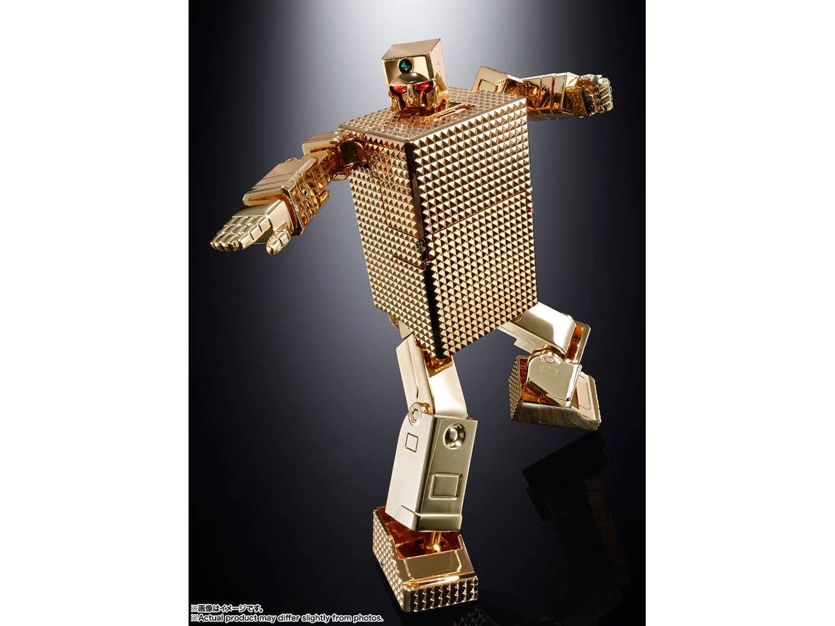 GX-32SP GOLD LIGHTAN THE GOLDEN WARRIOR CHOGOKIN 50th Ver. " GOLDLIGHTAN THE GOLDEN WARRIOR", TAMASHII NATIONS SOUL OF CHOGOKIN - Image 3