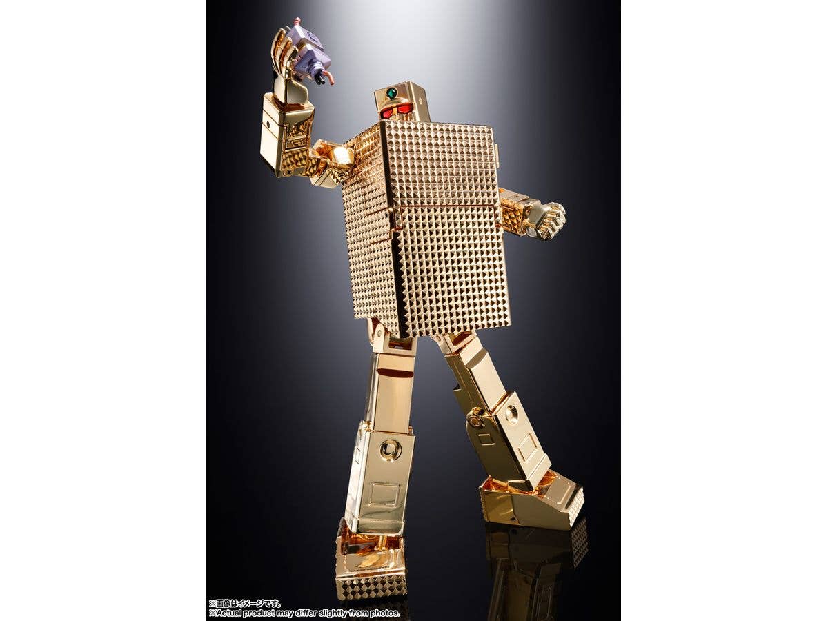GX-32SP GOLD LIGHTAN THE GOLDEN WARRIOR CHOGOKIN 50th Ver. " GOLDLIGHTAN THE GOLDEN WARRIOR", TAMASHII NATIONS SOUL OF CHOGOKIN - Image 4