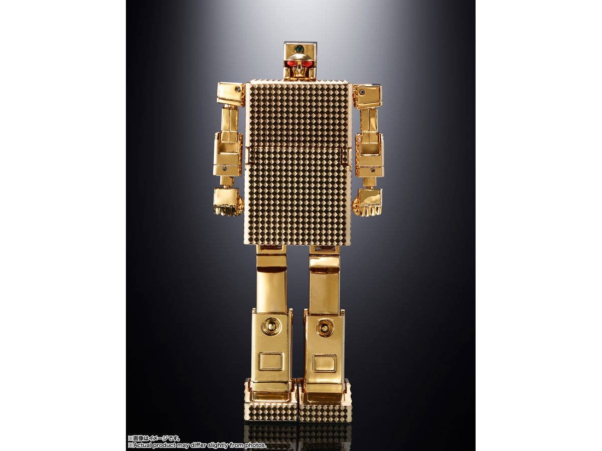 GX-32SP GOLD LIGHTAN THE GOLDEN WARRIOR CHOGOKIN 50th Ver. " GOLDLIGHTAN THE GOLDEN WARRIOR", TAMASHII NATIONS SOUL OF CHOGOKIN - Image 5