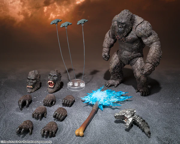 S.H. Monsterarts Kong (Godzilla vs Kong 2021) -Event Exclusive Color Edition- - Image 6