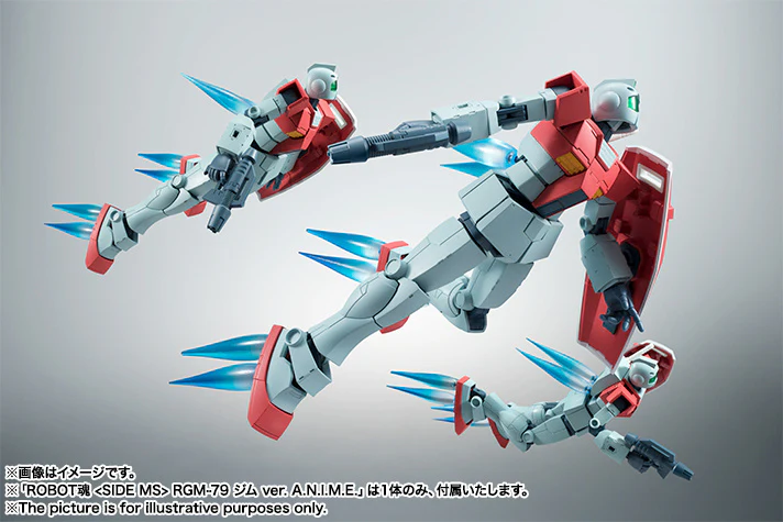 RGM-79 GM ver. A.N.I.M.E. "Mobile Suit Gundam", TAMASHII NATIONS Robot Spirits - Image 18