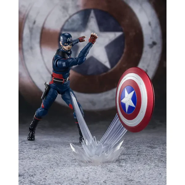Captain America (John F. Walker ) (The Falcon and the Winter Soldier) , Bandai Spirits S.H.Figuarts - Image 11