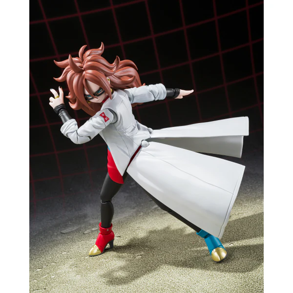 S.H.Figuarts ANDROID 21 (Lab Coat) (P-Bandai Exclusive) - Image 8