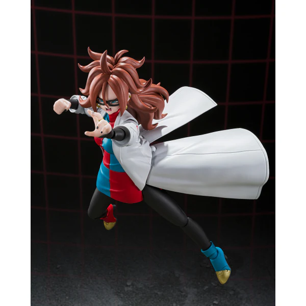 S.H.Figuarts ANDROID 21 (Lab Coat) (P-Bandai Exclusive) - Image 9