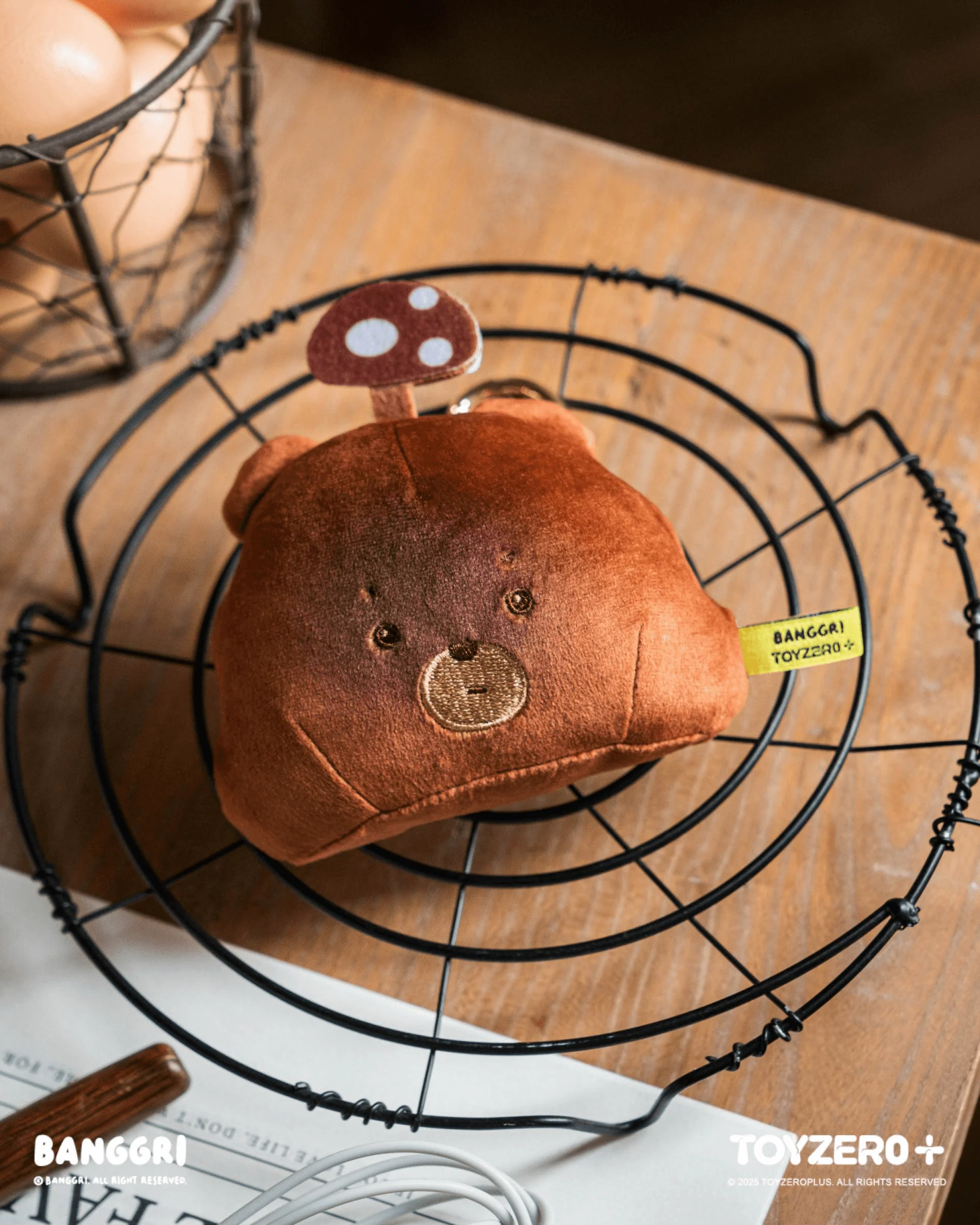 BANGGRI Bakery Series - Plush Keychain (Gombang ver.) - Image 5