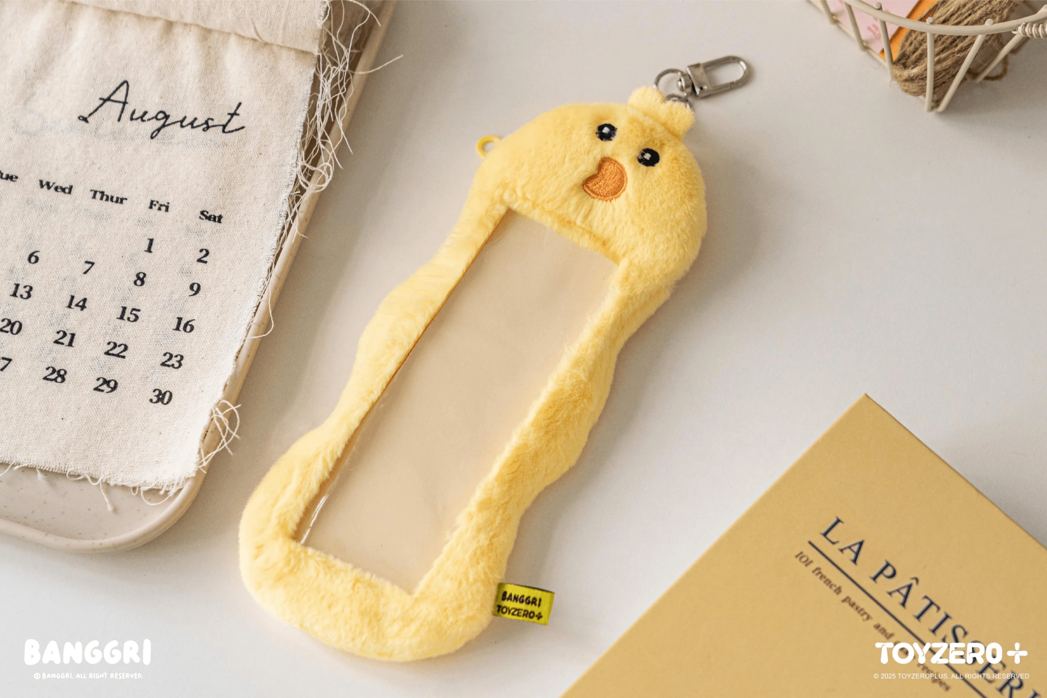 BANGGRI Generic Series - Plush Photocard Case Keychain (Bang-ari ver.)