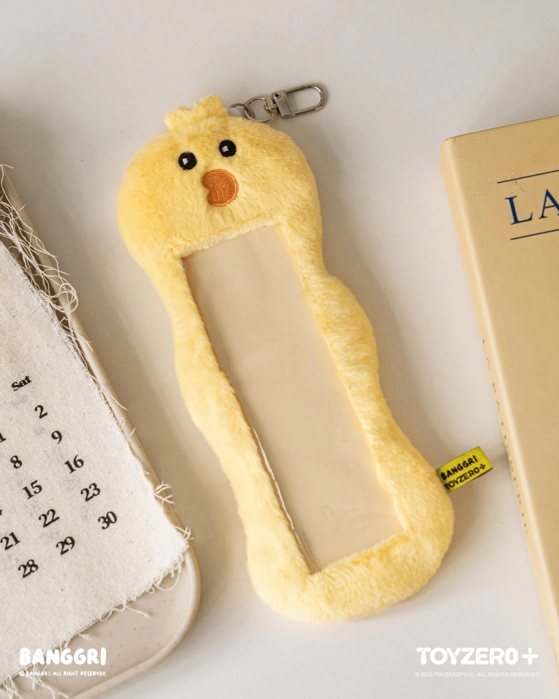 BANGGRI Generic Series - Plush Photocard Case Keychain (Bang-ari ver.) - Image 3