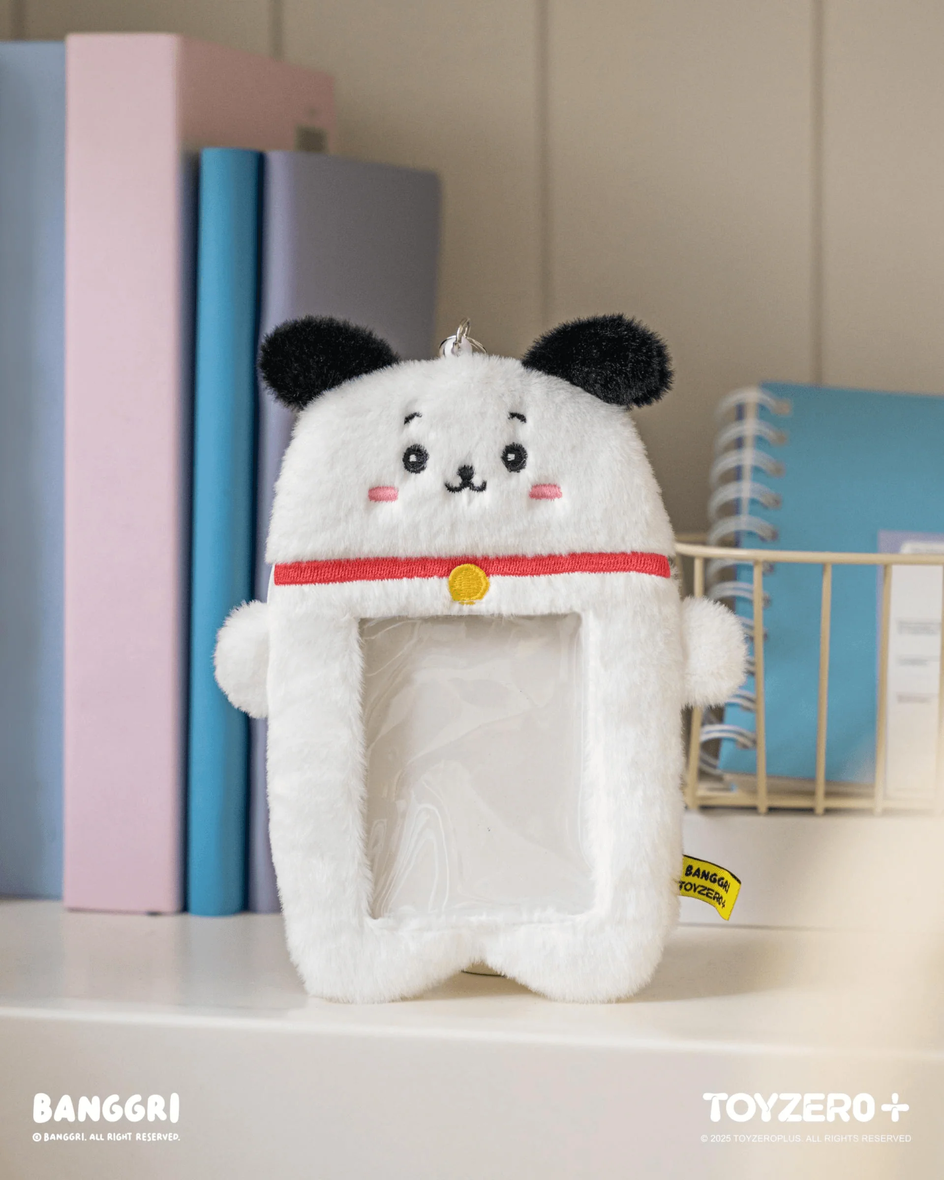 BANGGRI Generic Series - Plush Photocard Case Keychain (Banggri ver.) - Image 4