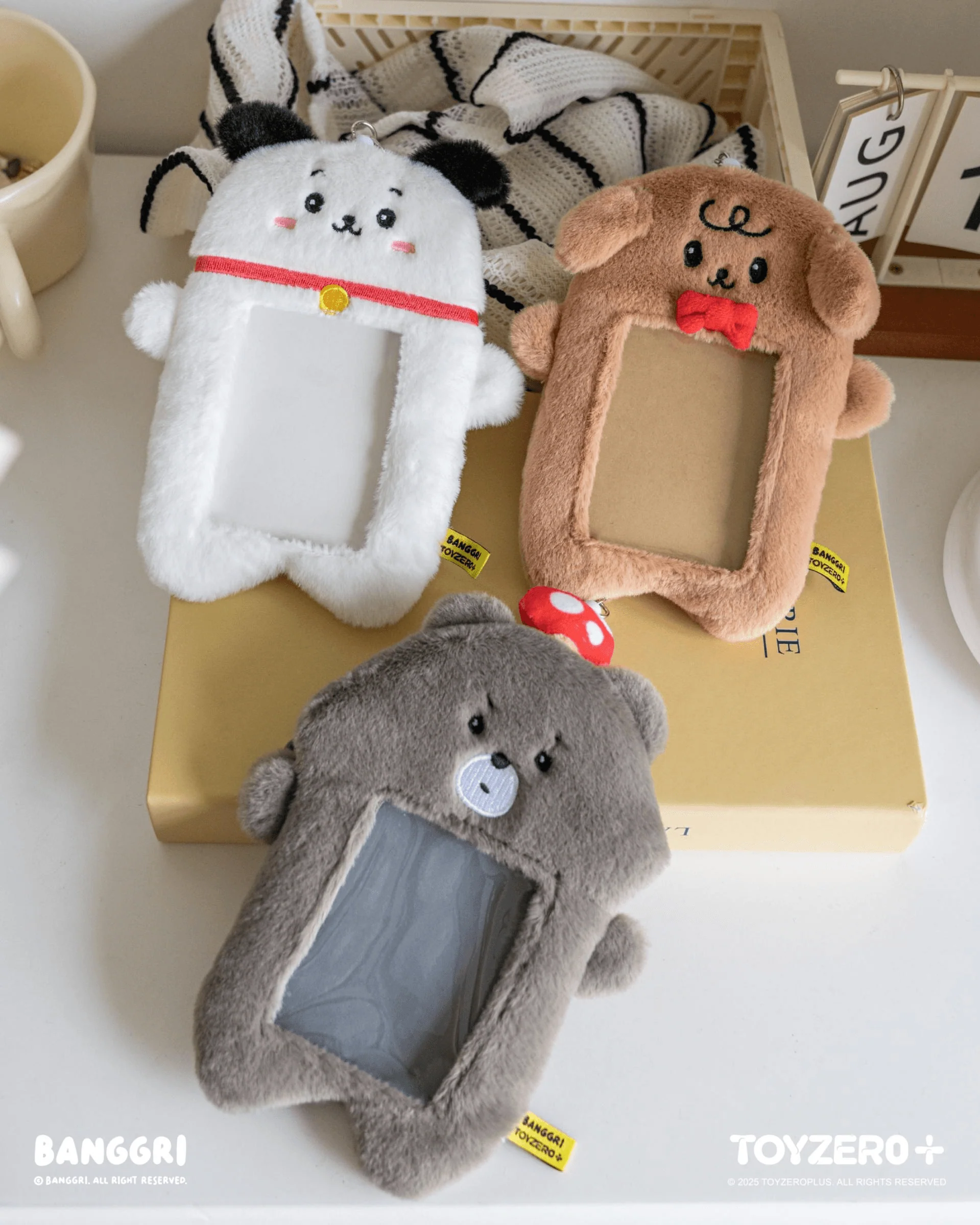 BANGGRI Generic Series - Plush Photocard Case Keychain (Gombang ver.) - Image 5
