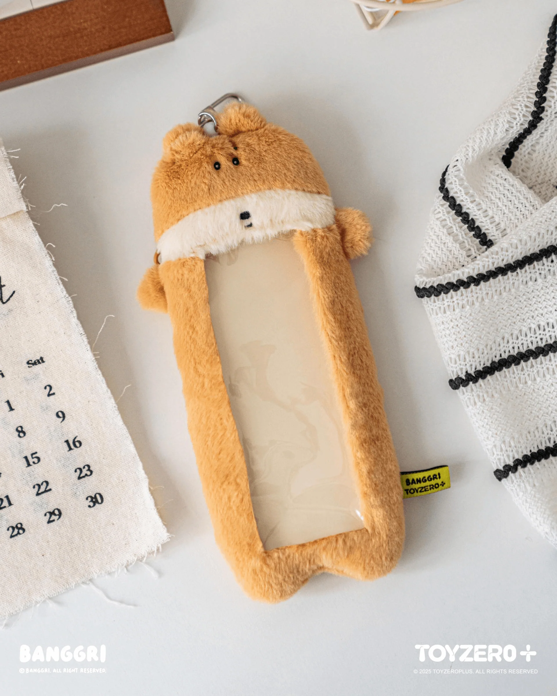 BANGGRI Generic Series - Plush Photocard Case Keychain (Munggu ver.) - Image 2