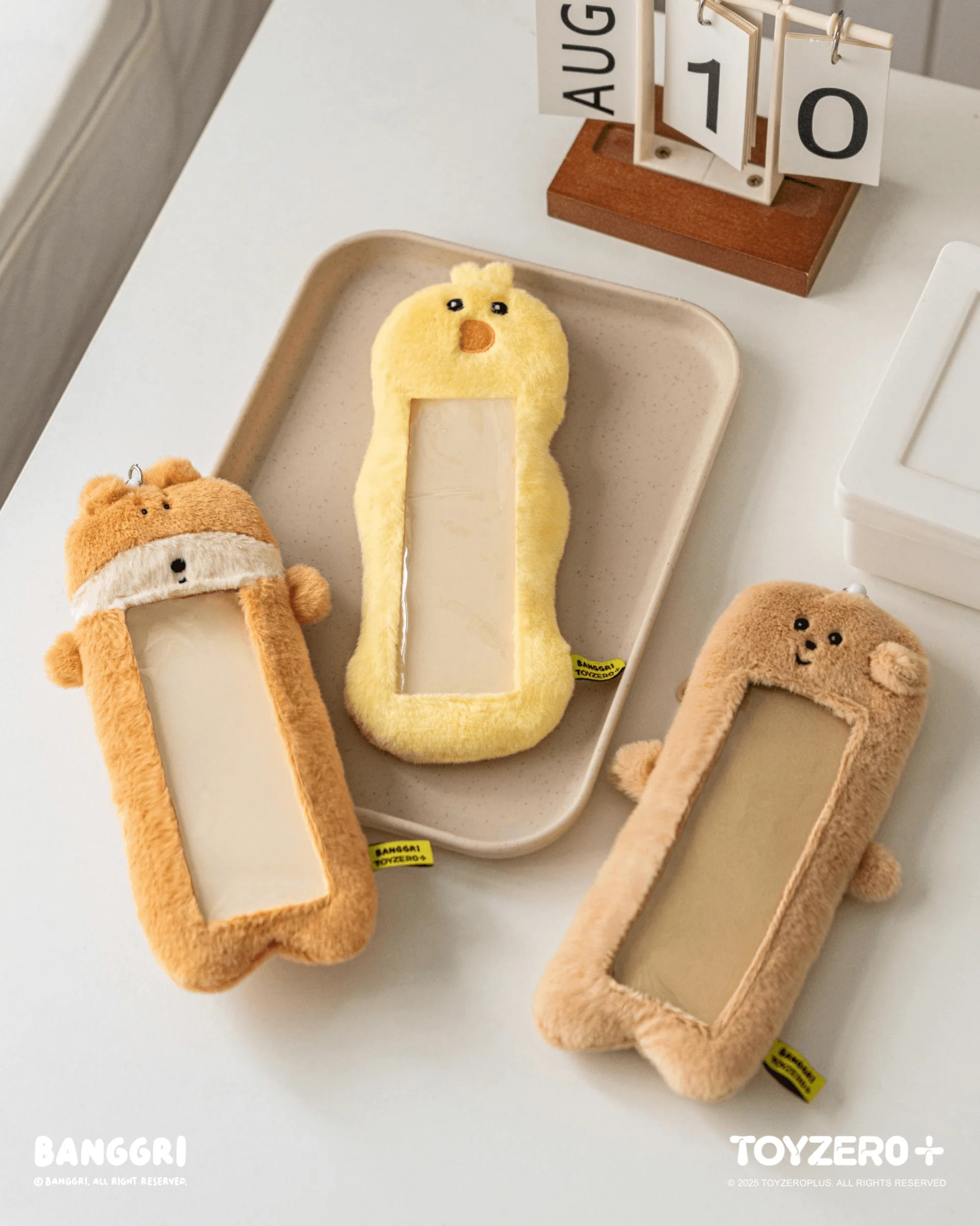 BANGGRI Generic Series - Plush Photocard Case Keychain (Munggu ver.) - Image 4