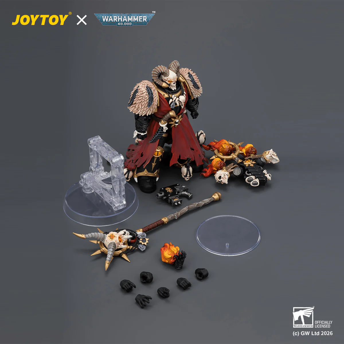 Black Legion Master of Possession with Staff of Possession and Bolt Pistol - Image 5