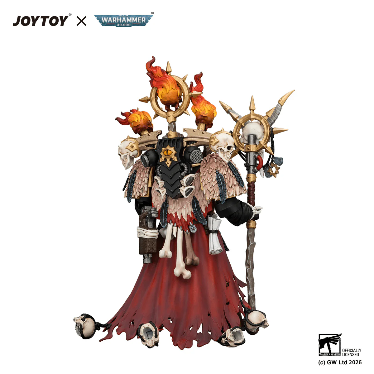 Black Legion Master of Possession with Staff of Possession and Bolt Pistol - Image 7